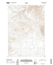 US Topo 7.5-minute map for Cow Valley West OR
