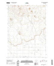 US Topo 7.5-minute map for Crack In The Ground OR