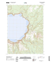 US Topo 7.5-minute map for Crater Lake East OR