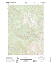 US Topo 7.5-minute map for Crawfish Lake OR