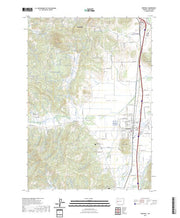 US Topo 7.5-minute map for Creswell OR