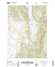 US Topo 7.5-minute map for Crooked Creek Valley OR