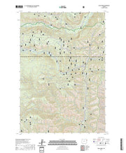 US Topo 7.5-minute map for Duck Creek OR
