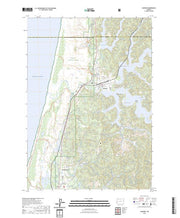 US Topo 7.5-minute map for Lakeside OR