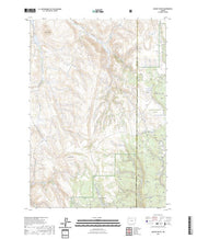 US Topo 7.5-minute map for Mackey Butte OR