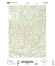 US Topo 7.5-minute map for Magone Lake OR