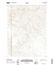 US Topo 7.5-minute map for Mahogany Butte OR