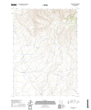US Topo 7.5-minute map for McCain Creek OR