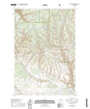 US Topo 7.5-minute map for McIntyre Creek OR