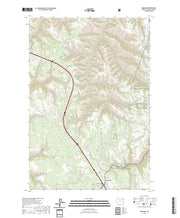 US Topo 7.5-minute map for Meacham OR