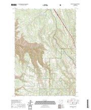 US Topo 7.5-minute map for Meacham Lake OR