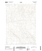 US Topo 7.5-minute map for Mean Rock Well OR