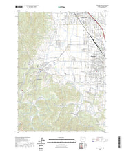 US Topo 7.5-minute map for Medford West OR