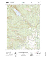 US Topo 7.5-minute map for Miller Lake OR