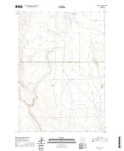 US Topo 7.5-minute map for Misery Flat OR