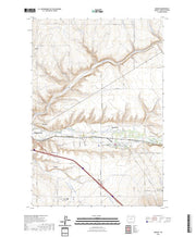 US Topo 7.5-minute map for Mission OR