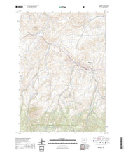 US Topo 7.5-minute map for Mitchell OR