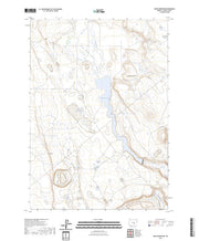 US Topo 7.5-minute map for Moon Reservoir OR