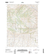 US Topo 7.5-minute map for Mormon Basin OR