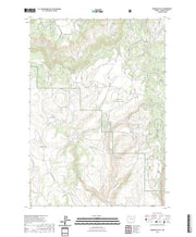 US Topo 7.5-minute map for Mosquito Flat OR