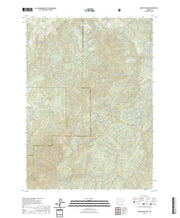 US Topo 7.5-minute map for Mount Bolivar OR