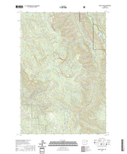 US Topo 7.5-minute map for Mount Fanny OR