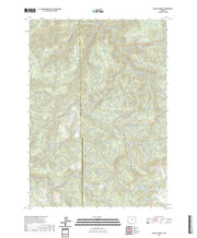US Topo 7.5-minute map for Mount Gurney OR