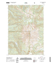US Topo 7.5-minute map for Mount Jefferson OR