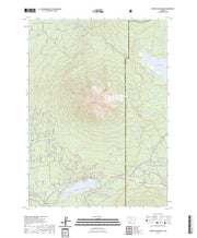 US Topo 7.5-minute map for Mount McLoughlin OR