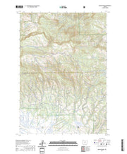 US Topo 7.5-minute map for Mount Pisgah OR