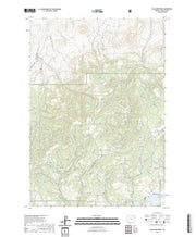 US Topo 7.5-minute map for Mule Deer Ridge OR
