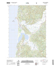 US Topo 7.5-minute map for Nestucca Bay OR