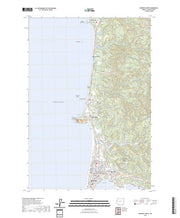 US Topo 7.5-minute map for Newport North OR