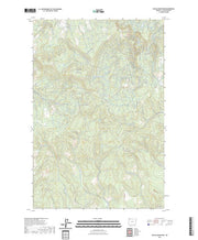 US Topo 7.5-minute map for Nicolai Mountain OR