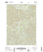 US Topo 7.5-minute map for Nimrod OR