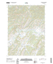 US Topo 7.5-minute map for Oak Creek Valley OR
