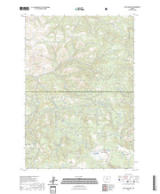 US Topo 7.5-minute map for Opal Mountain OR