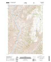 US Topo 7.5-minute map for Oxbow ORID