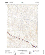 US Topo 7.5-minute map for Oxman OR