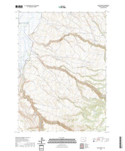 US Topo 7.5-minute map for Page Springs OR