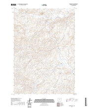 US Topo 7.5-minute map for Painted Hills OR