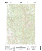 US Topo 7.5-minute map for Pearson Ridge OR