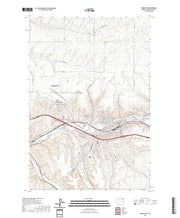 US Topo 7.5-minute map for Pendleton OR