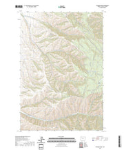 US Topo 7.5-minute map for Peterson Ridge OR