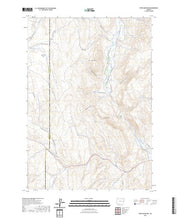 US Topo 7.5-minute map for Petes Mountain OR