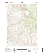 US Topo 7.5-minute map for Picture Gorge East OR