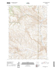 US Topo 7.5-minute map for Picture Gorge West OR