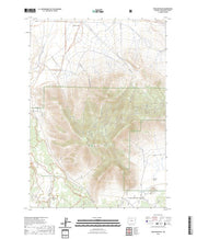 US Topo 7.5-minute map for Pine Mountain OR