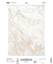 US Topo 7.5-minute map for Posy Valley ORID