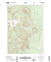 US Topo 7.5-minute map for Pothole Butte OR